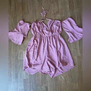Off-Shoulder Romper